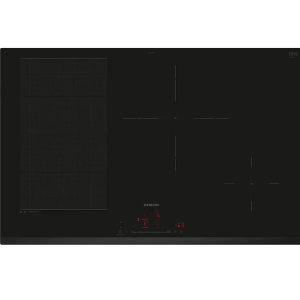 Table de cuisson induction 80cm 4 feux 7400w noir - EX83RHEC1F