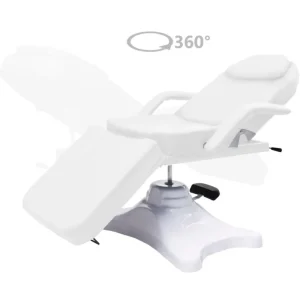Table de massage Blanc 180x62x(86,5-118) cm