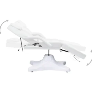 Table de massage Blanc 180x62x(86,5-118) cm