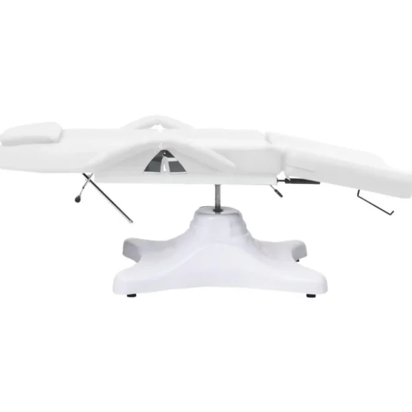 Table de massage Blanc 180x62x(86,5-118) cm