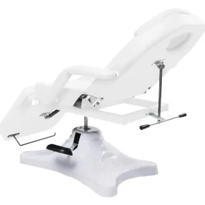 Table de massage Blanc 180x62x(86,5-118) cm