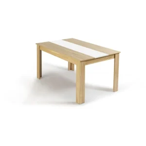 Table de repas fixe contemporaine 140 cm