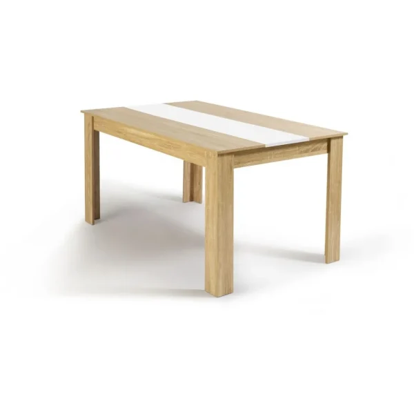 Table de repas fixe contemporaine 140 cm