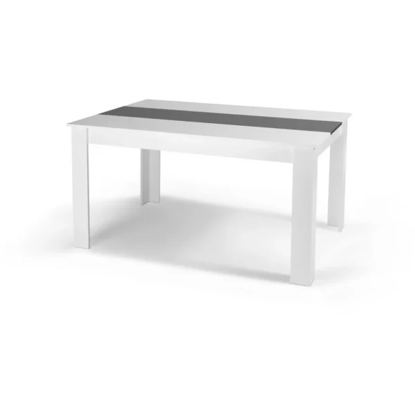 Table de repas fixe contemporaine 140 cm