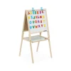 Tableau double face en bois pour enfant. craie et tableau blanc avec accessoires fournis