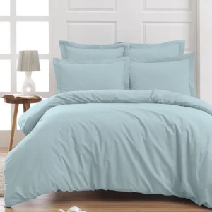 Taie de traversin en percale de coton SOFT PERCALE - 45x185 cm