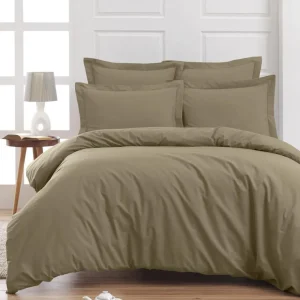 Taie de traversin en percale de coton SOFT PERCALE - 45x185 cm