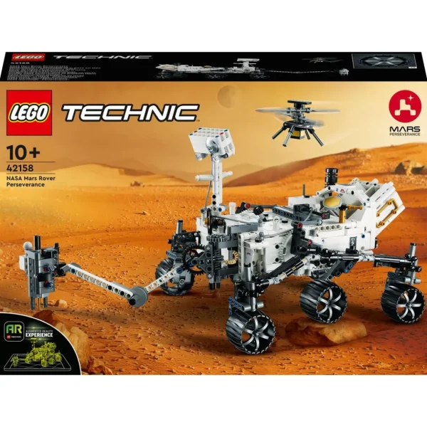 Technic 42158 - NASA Mars Rover Persévérance, Avec AR App Expérience, Découverte de la Science et de l'Espace, Jouet de Construction d'Ingénierie de Véhicule