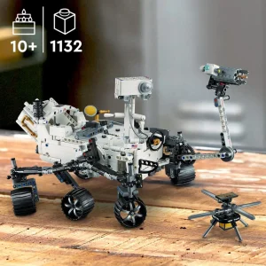 Technic 42158 - NASA Mars Rover Persévérance, Avec AR App Expérience, Découverte de la Science et de l'Espace, Jouet de Construction d'Ingénierie de Véhicule