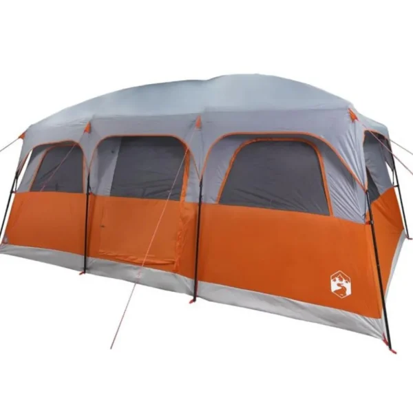 Tente de cabine familiale 9 personnes gris imperméable