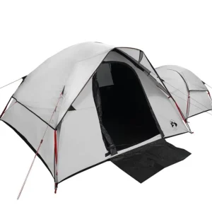 Tente de camping 5 personnes blanc tissu occultant imperméable