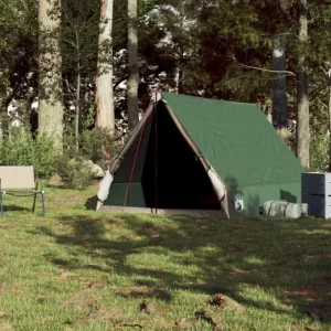 Tente de camping en forme de A 2 personne vert imperméable