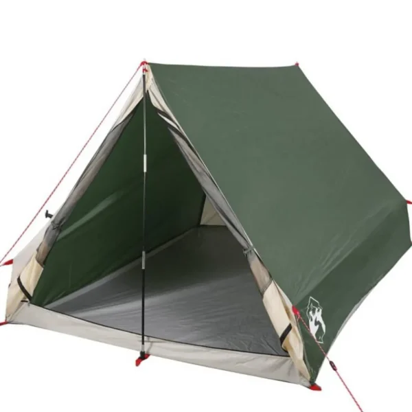 Tente de camping en forme de A 2 personne vert imperméable