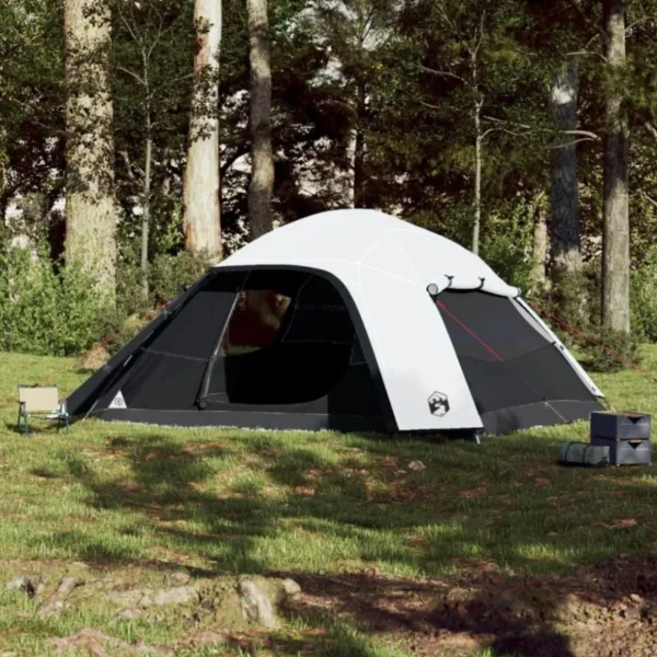 Tente familiale à dôme 6 personnes tissu occultant imperméable