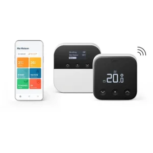 Thermostat connecté Kit X sans fil et optimiseur de PAC