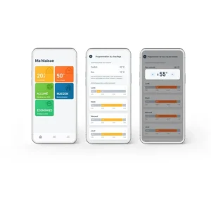 Thermostat connecté Kit X sans fil et optimiseur de PAC