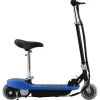 Trottinette électrique avec siège 120 W Bleu