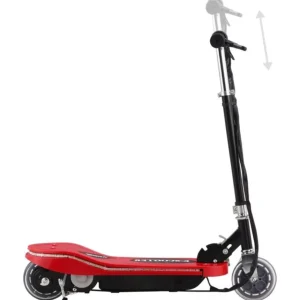 Trottinette électrique avec LED 120 W Rouge