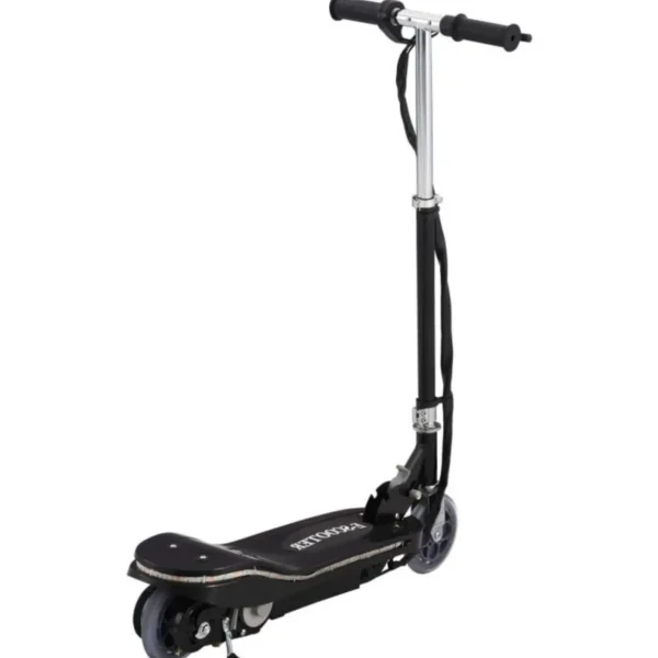 Trottinette électrique avec LED 120 W Noir