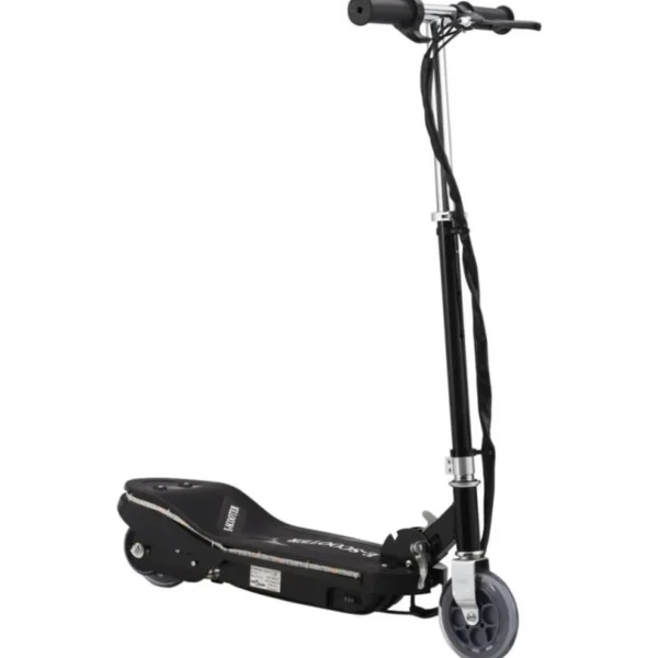 Trottinette électrique avec LED 120 W Noir