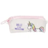 Trousse Design Licorne 21cm Transparent