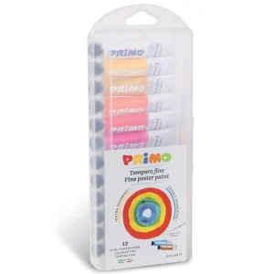 12 tubes de peinture gouache 12 ml