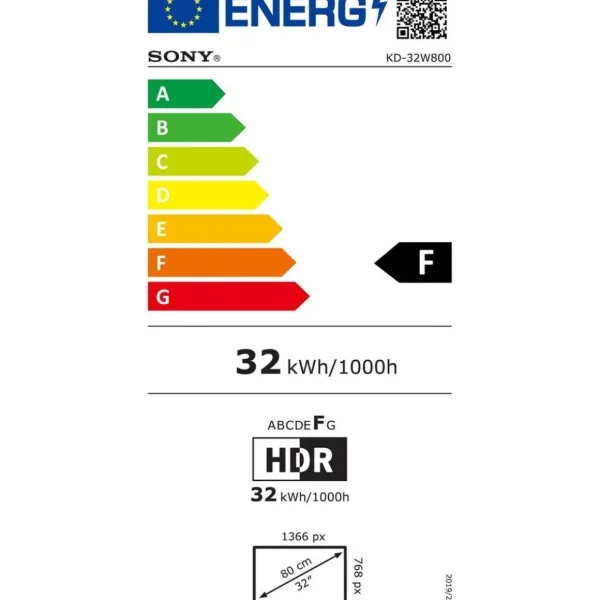 TV LED KD32W800P1