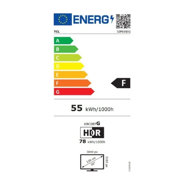 TV LED 50P69B 2024