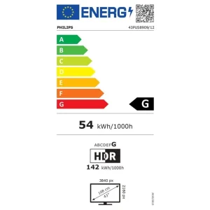 TV LED 43PUS8909 The One Ambilight 144Hz 2024