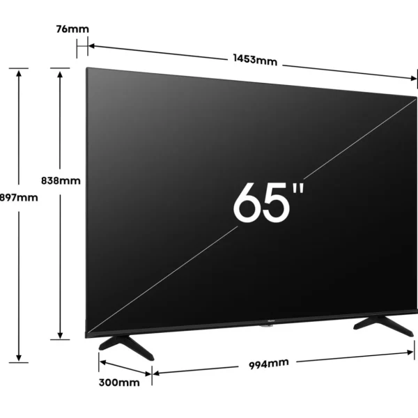 TV QLED 4K 65E7NQ Pro 2024