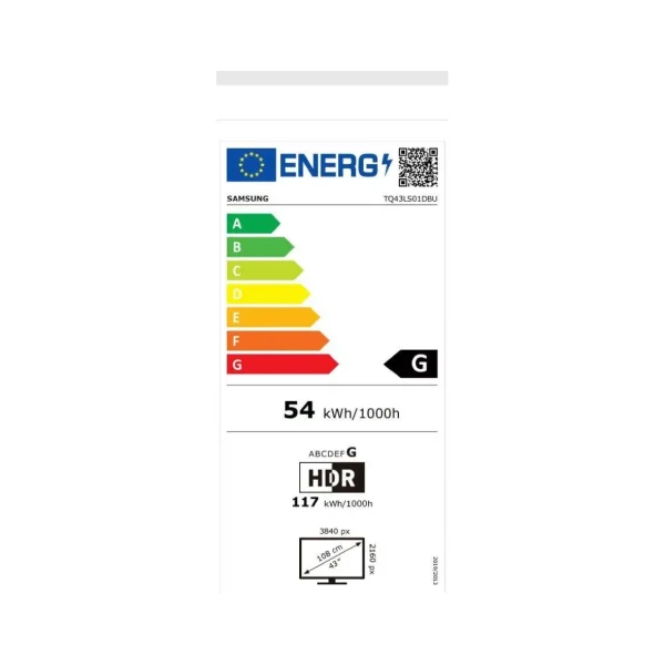 TV QLED The Serif TQ43LS01D Vert 2024