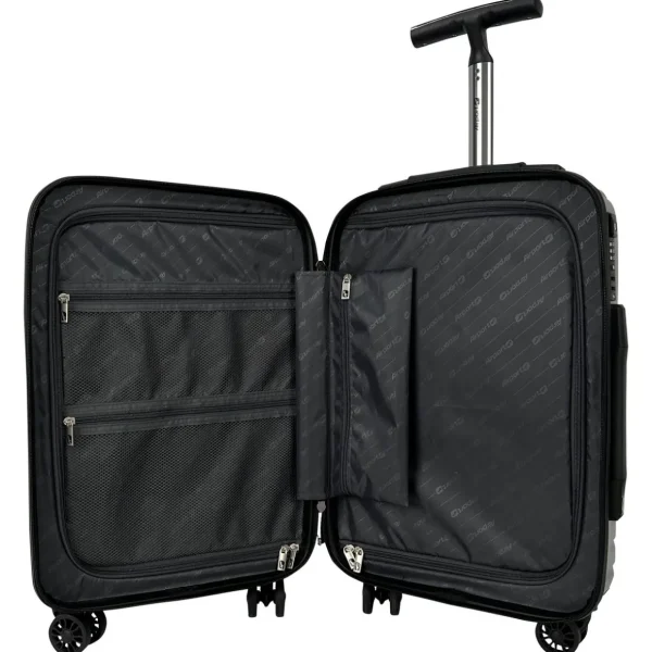 Valise cabine rigide grise Evolight 55x35x20cm