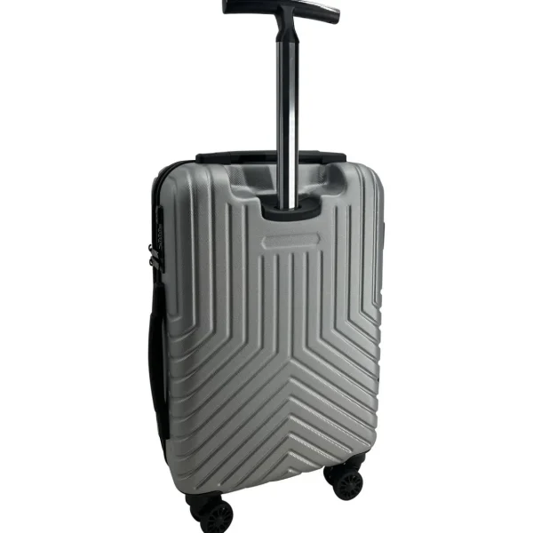 Valise cabine rigide grise Evolight 55x35x20cm