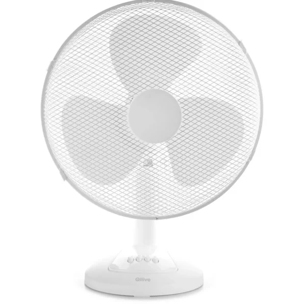 Ventilateur de table Q.6724 - Blanc