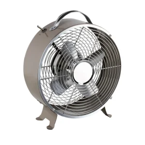 Ventilateur de table vintage taupe DOM348T