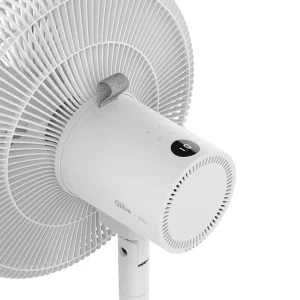 Ventilateur sur pied digital Q.6933 - Blanc