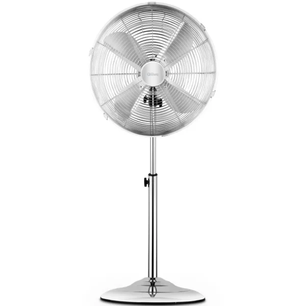 Ventilateur sur pied Q.6860 - Chrome