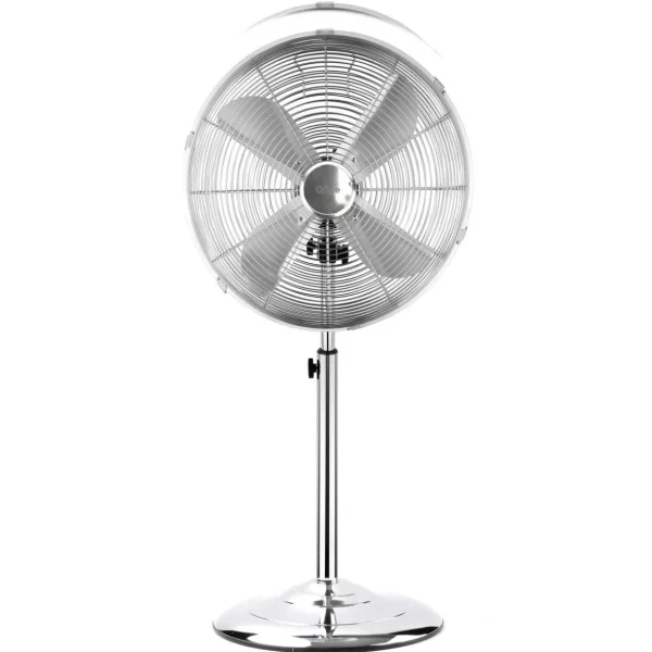 Ventilateur sur pied Q.6860 - Chrome