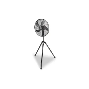 Ventilateur sur trépied 50W Hauteur 125-145Cm Ø45cm 3 vitesses Oscillant Inclinable