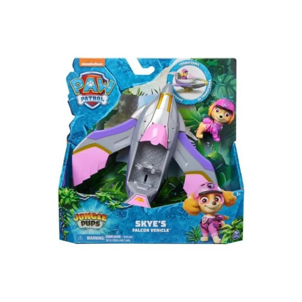 Véhicule avec figurine Stella Paw Patrol La Pat'Patrouille Jungle Pups