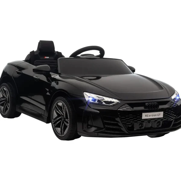 Véhicule électrique enfant Audi RS e-tron GT V. max. 5 Km/h télécommande effets sonores + lumineux noir