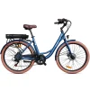 Vélo Assistance Électrique VTC City pro 26 pouces - Bleu