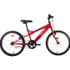 Vélo VTT 20'' Rigide Garçon Discovery Adventures pour enfant de 115 à 130 cm - Frein V brake - Monovitesse