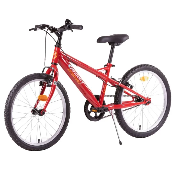 Vélo VTT 20'' Rigide Garçon Discovery Adventures pour enfant de 115 à 130 cm - Frein V brake - Monovitesse