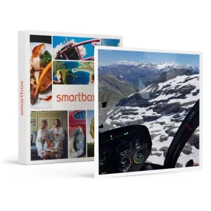 Vol en hélicoptère d'1h près du Massif du Mont-Blanc - Coffret Cadeau Sport & Aventure