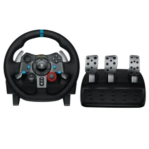 Volant de Course avec Pédales G29 DRIVING FORCE pour PS5, PS4, PC, Mac