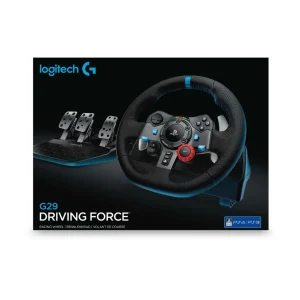 Volant de Course avec Pédales G29 DRIVING FORCE pour PS5, PS4, PC, Mac