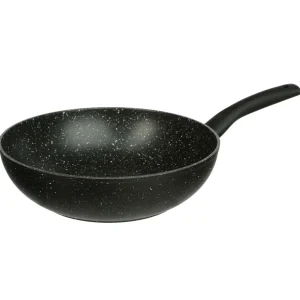 Wok 28cm aluminium forgé tous feux dont induction CARACTERE